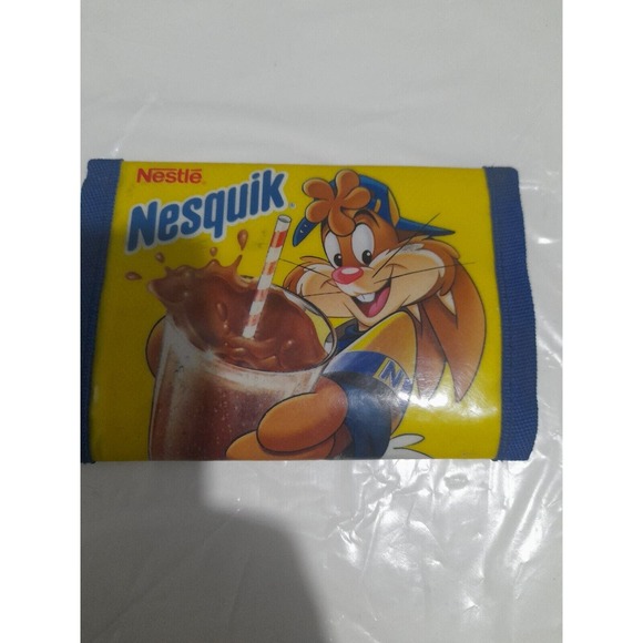 Nesquik Nestle Wallet Yellow Rare